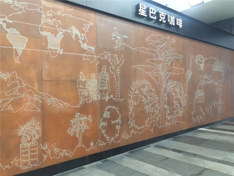 屏南耐候钢幕墙
