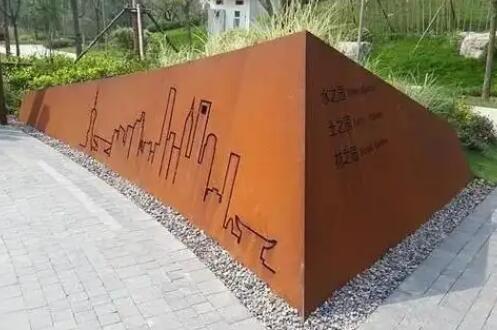 屏南耐候钢挡土墙